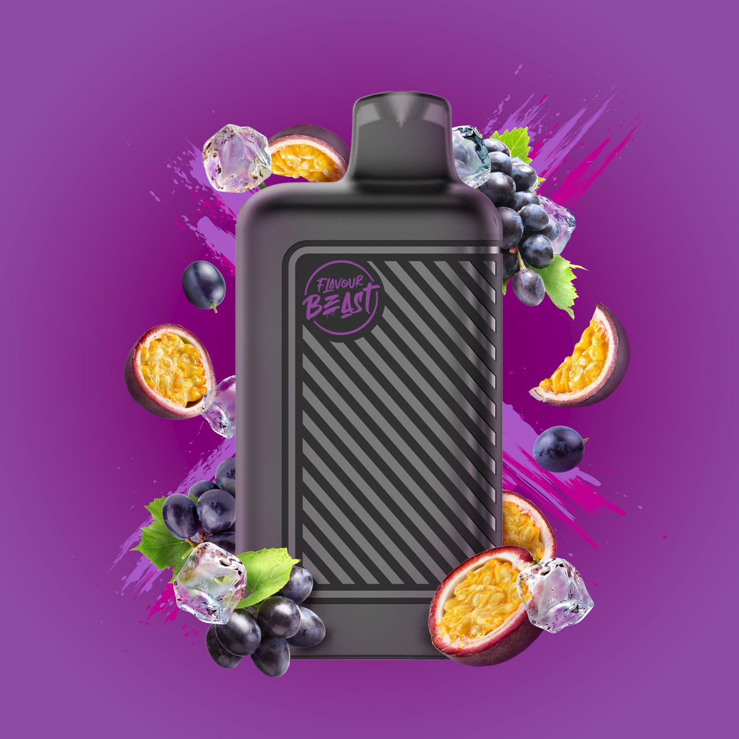Flavour Beast Beast Mode - Groovy Grape Passionfruit iced