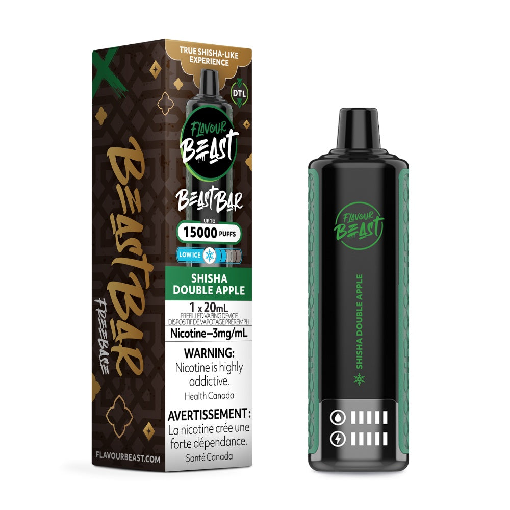 Flavour Beast Beast Bar - Shisha Double Apple Low Ice