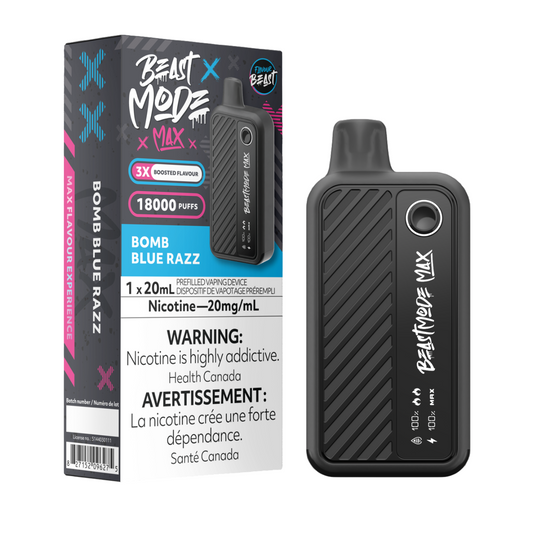Flavour Beast Beast Mode Max - Bomb Blue Razz