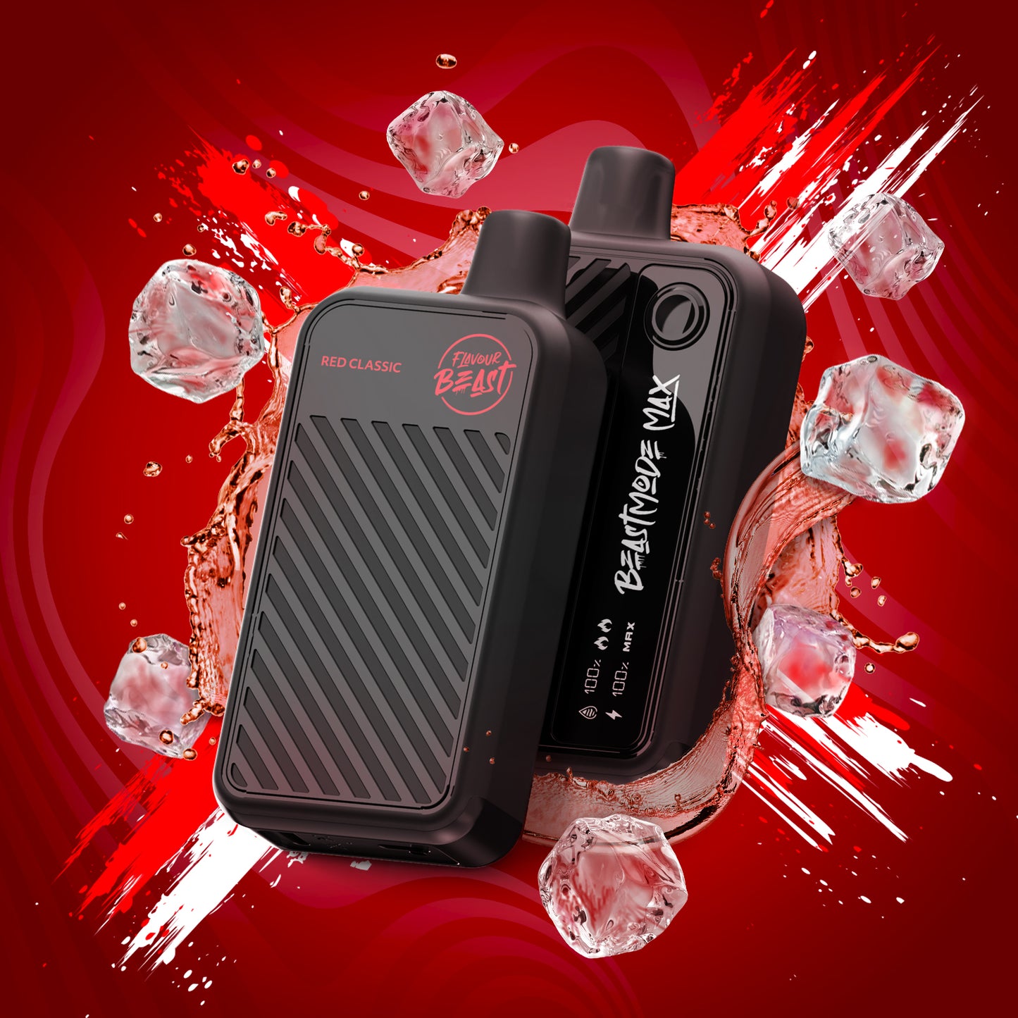 Flavour Beast Beast Mode Max - Red Classic Iced