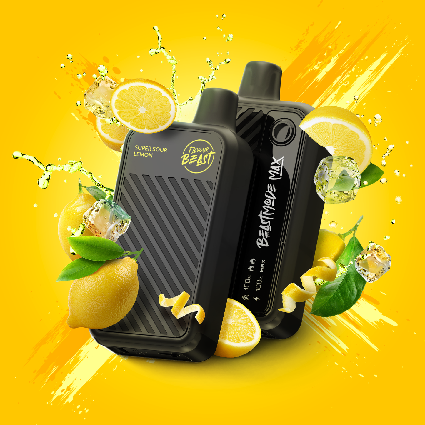 Flavour Beast Beast Mode Max - Super Sour Lemon Iced