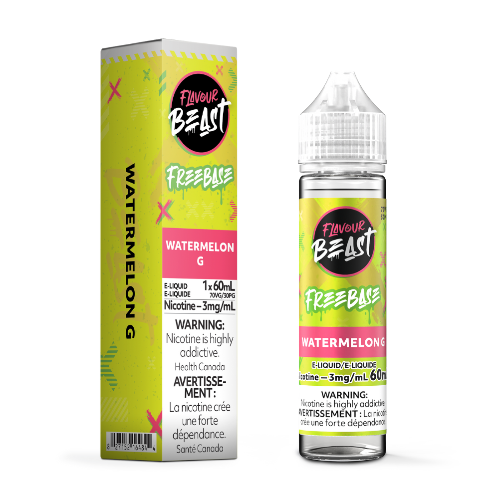 Flavour Beast Freebase Vape Juice - Watermelon G (60ml)
