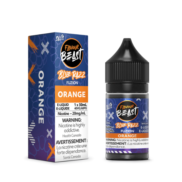Flavour Beast ICE Salt Nic Vape Juice - Orange Fizz (30ml)