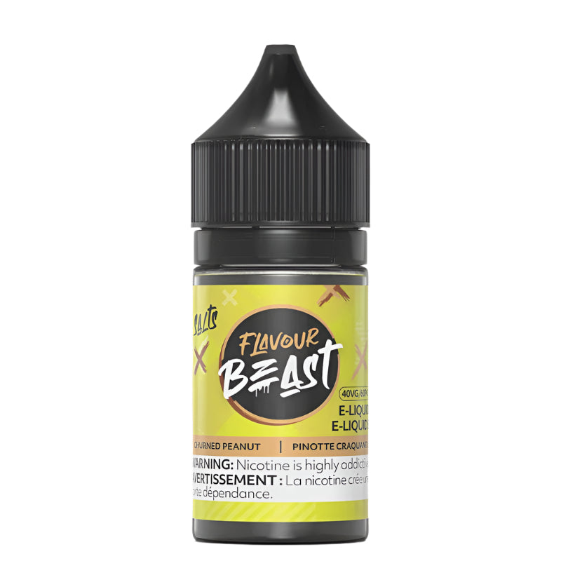Flavour Beast ICE Salt Nic Vape Juice - Churned Peanut (30ml)