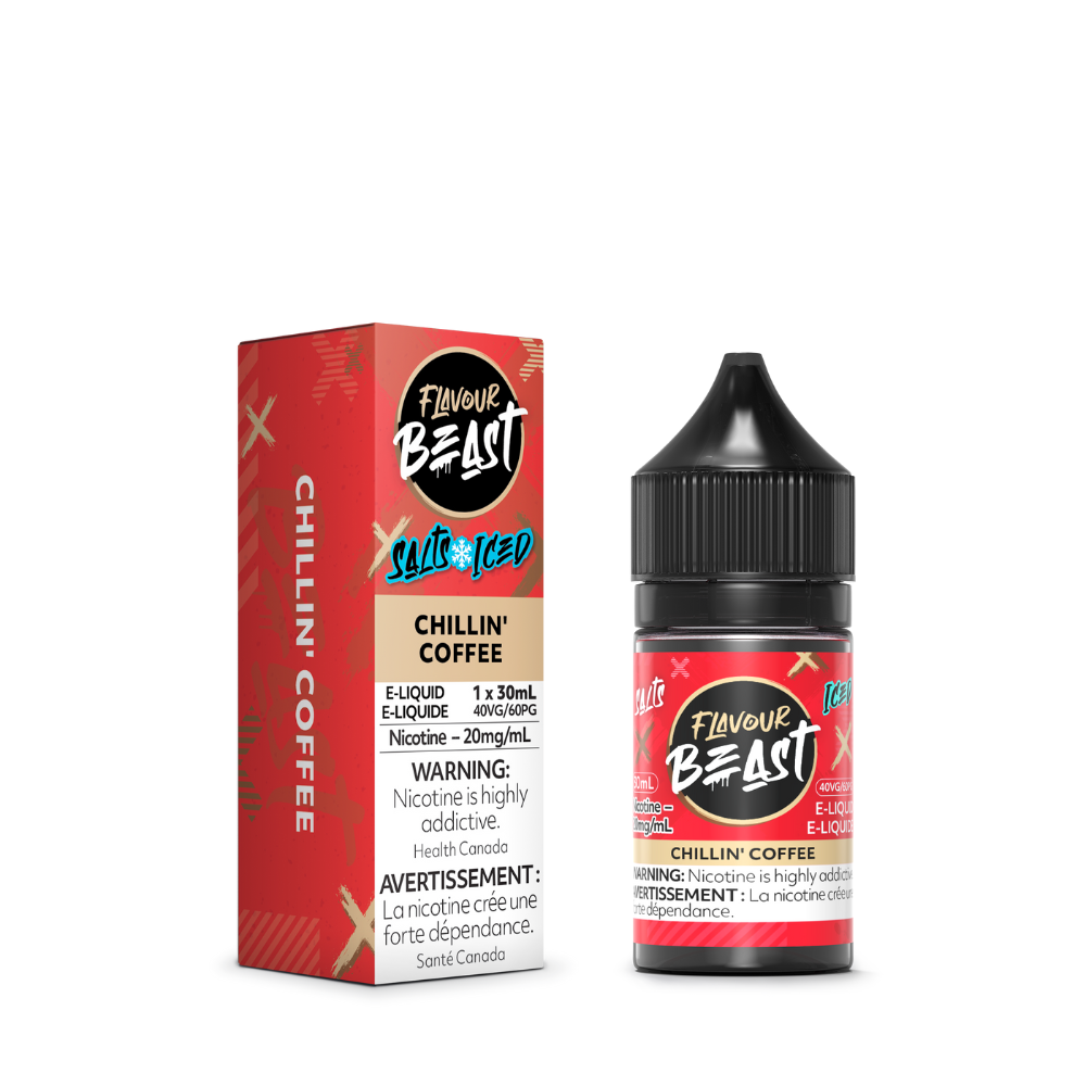 Flavour Beast ICE Salt Nic Vape Juice - Chillin' Coffee Iced (30ml)