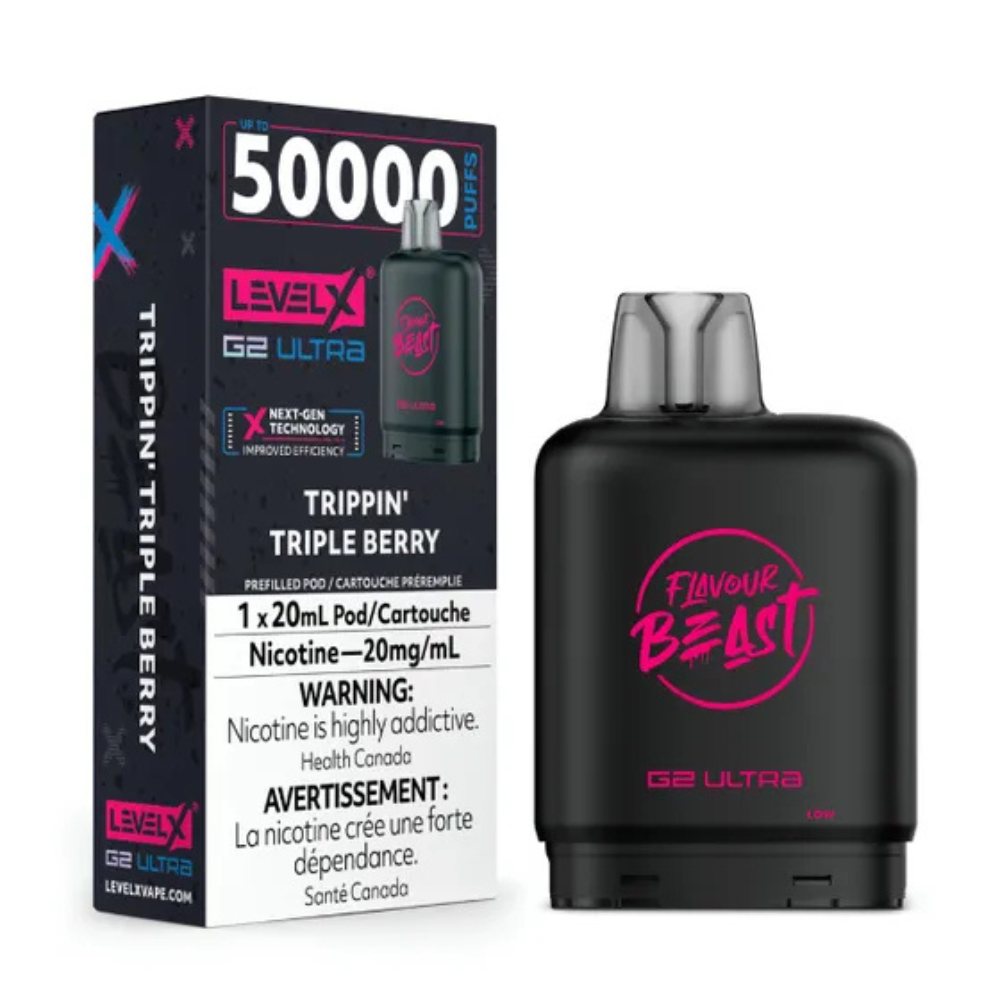 Flavour Beast Level X G2 Ultra - Trippin' Triple Berry