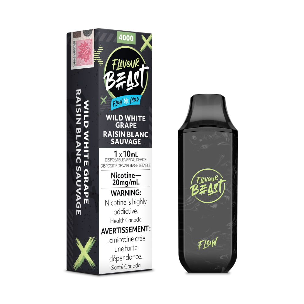 Flavour Beast Flow - Wild White Grape Iced