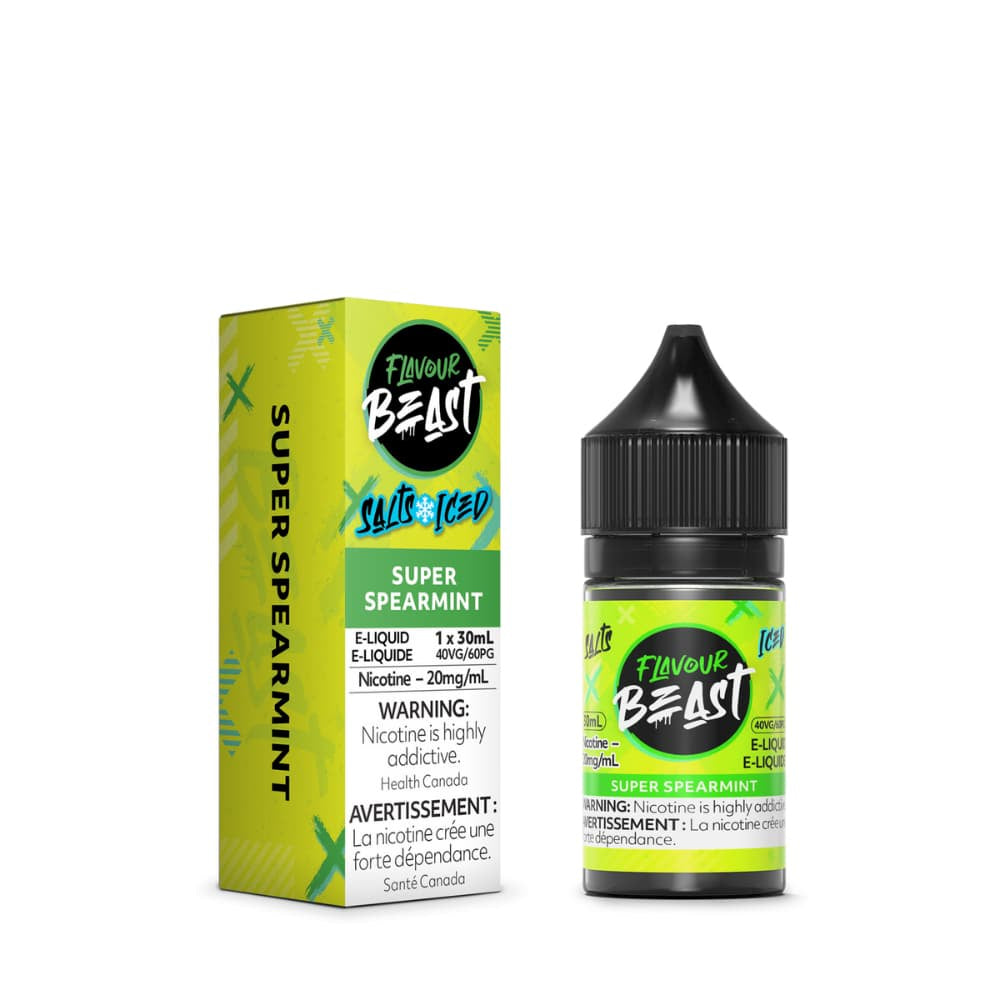 Flavour Beast ICE Salt Nic Vape Juice - Super Spearmint (30ml)