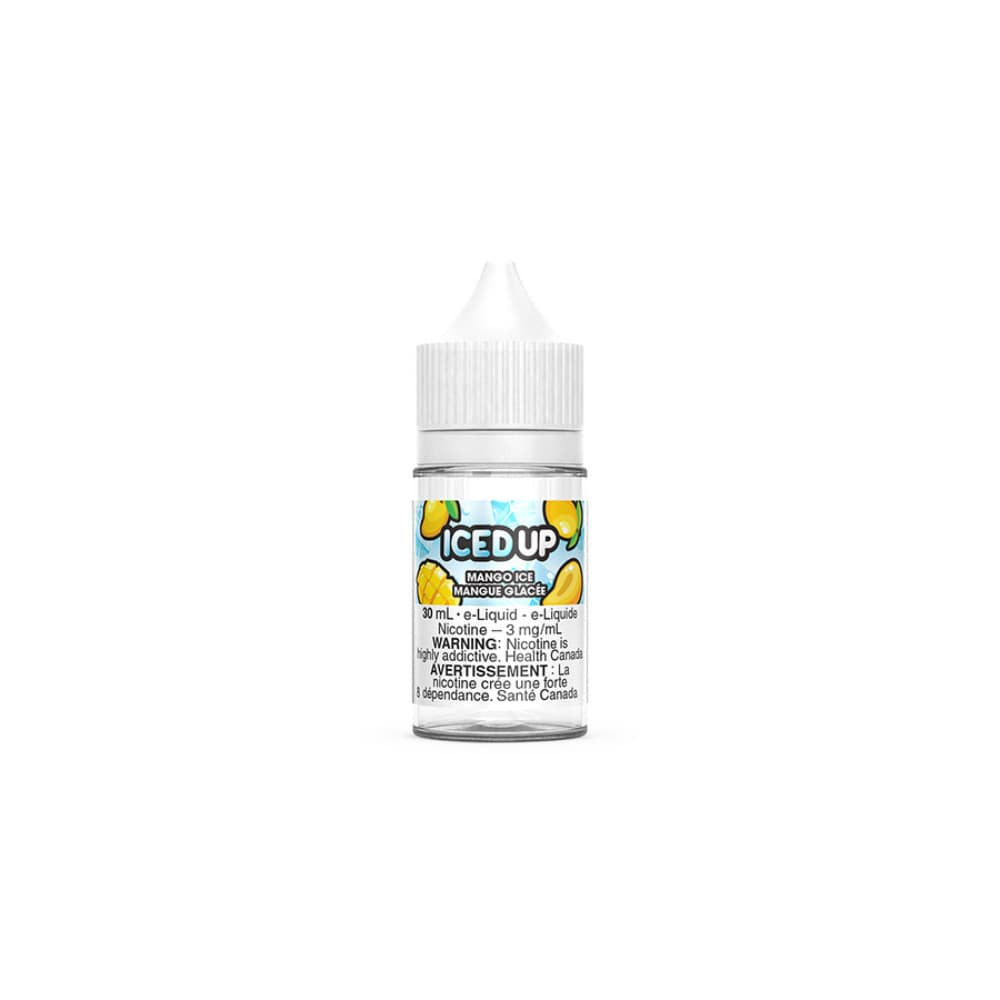 Iced Up Vape Juice Salt Nic - Mango Ice (30mL)