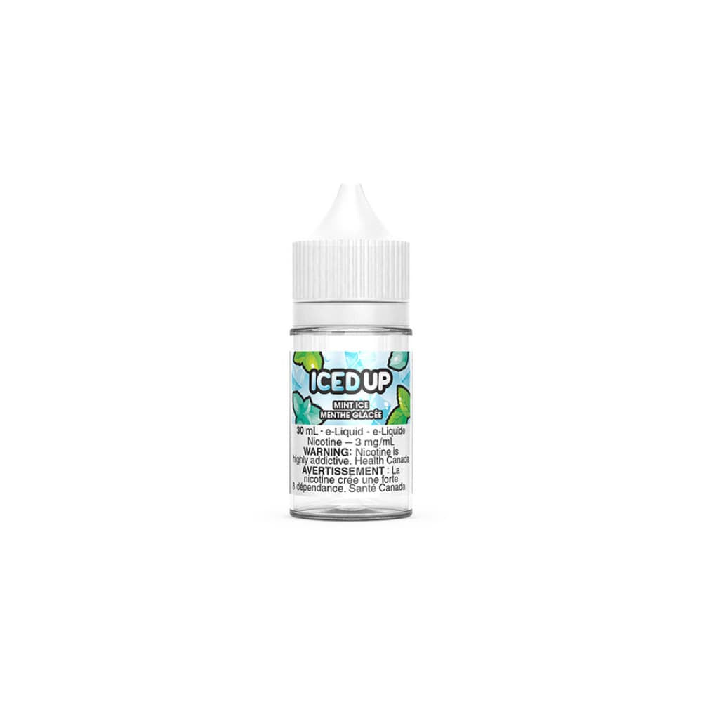 Iced Up Vape Juice Salt Nic - Mint Ice (30mL)