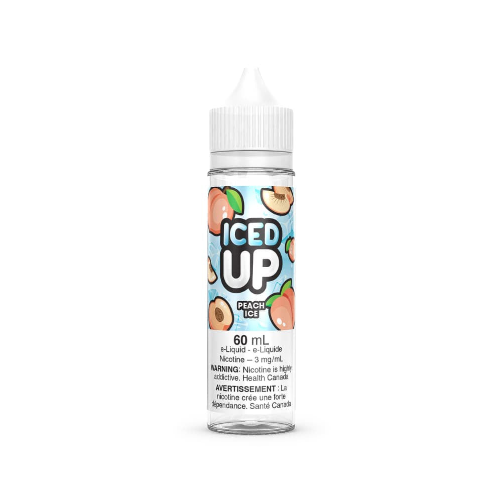 Iced Up Juice Freebase - Peach Ice (60 mL)