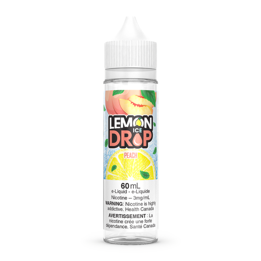 Lemon Drop ICE Freebase Vape Juice – Peach (60mL)