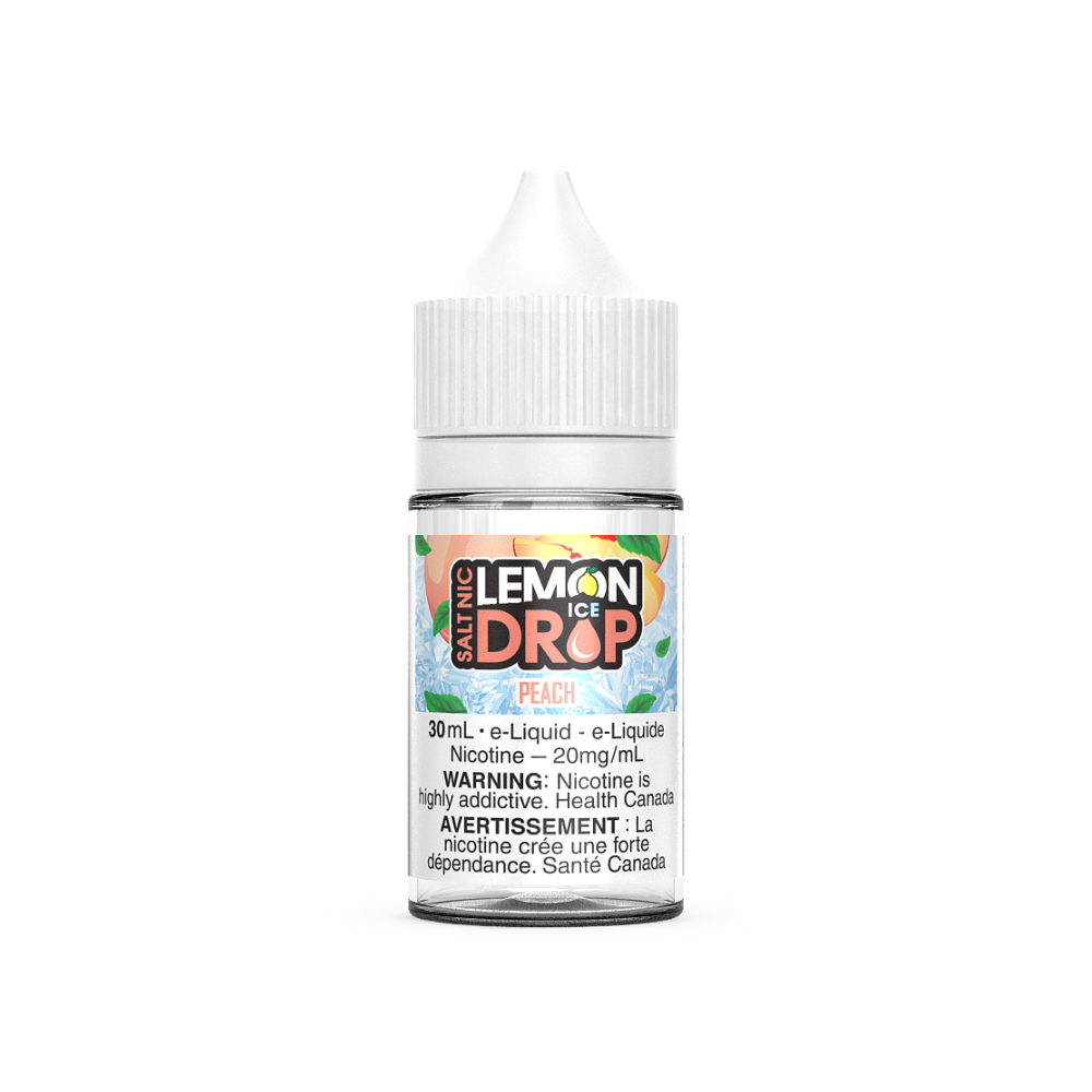 Lemon Drop Ice Salt Nic Vape Juice - Peach (30ml)
