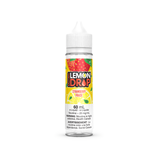 Lemon Drop Salt Nic Vape Juice– Strawberry (60mL)