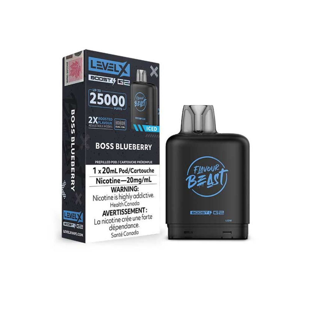 Level X Flavour Beast Boost G2 - Boss Blueberry