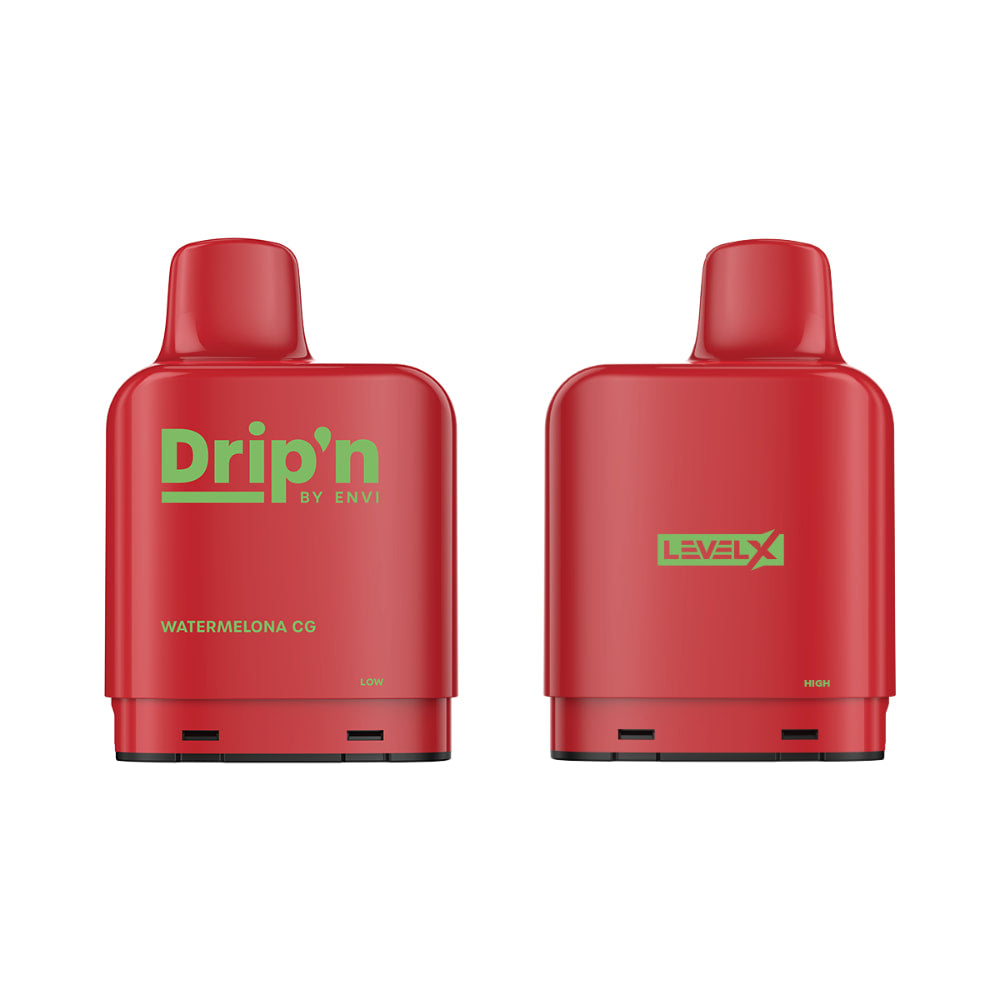 Level X Drip'n Boost G2 Pod 20mL Watermelon G 25000 Puffs 20mg