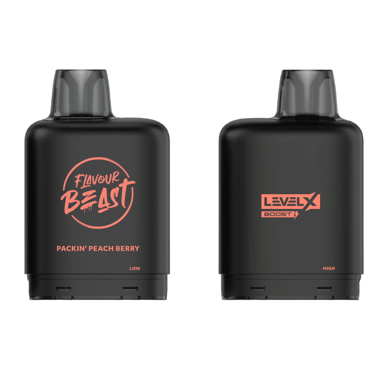 Flavour Beast Level X Pod 20mL Packin' Peach Berry 25000 Puffs 20mg