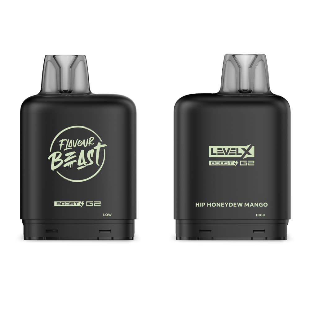 Level X G2 Boost Flavour Beast 20mL Hip Honeydew Mango 25000 Puffs 20mg