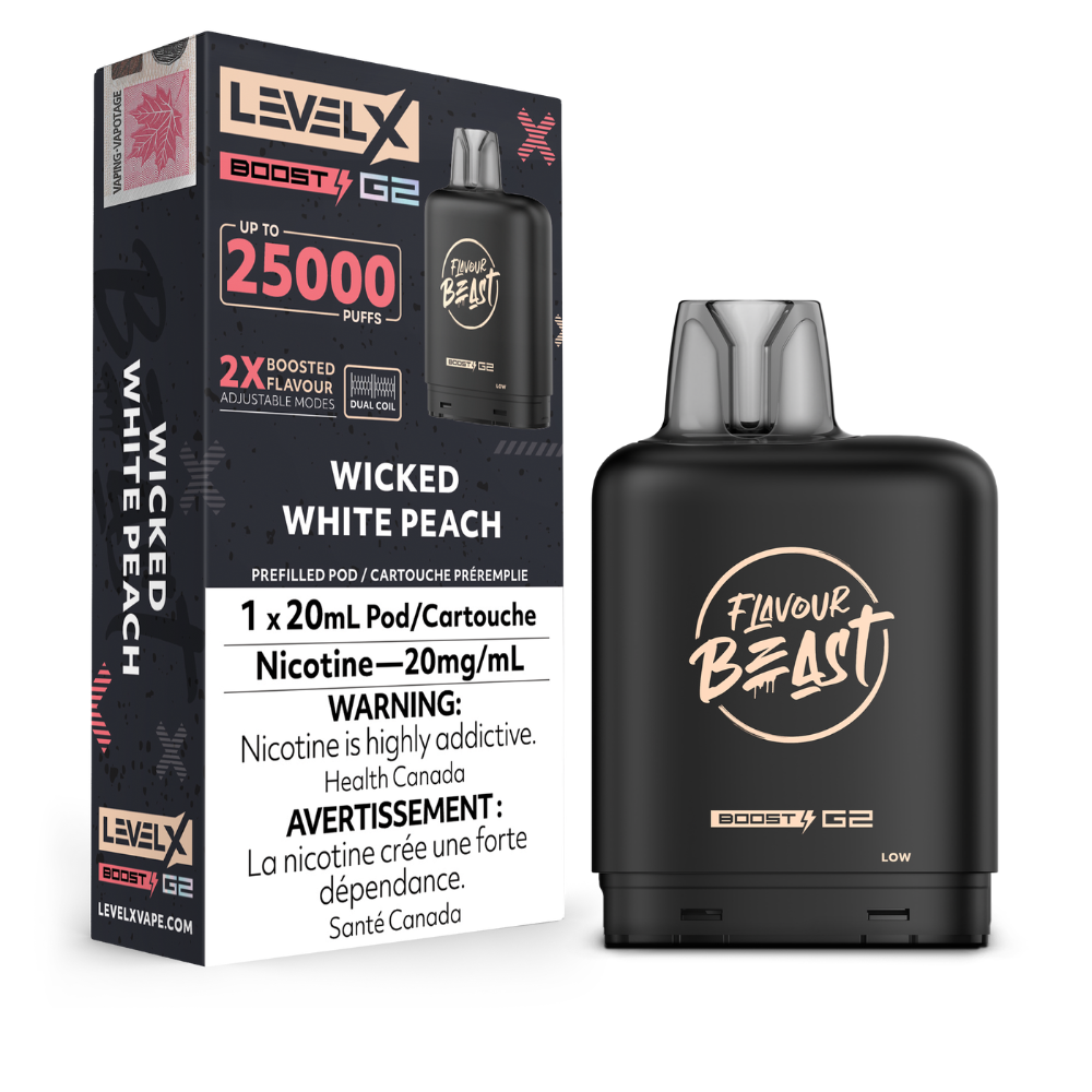 Level X Flavour Beast Boost G2 - Wicked White Peach