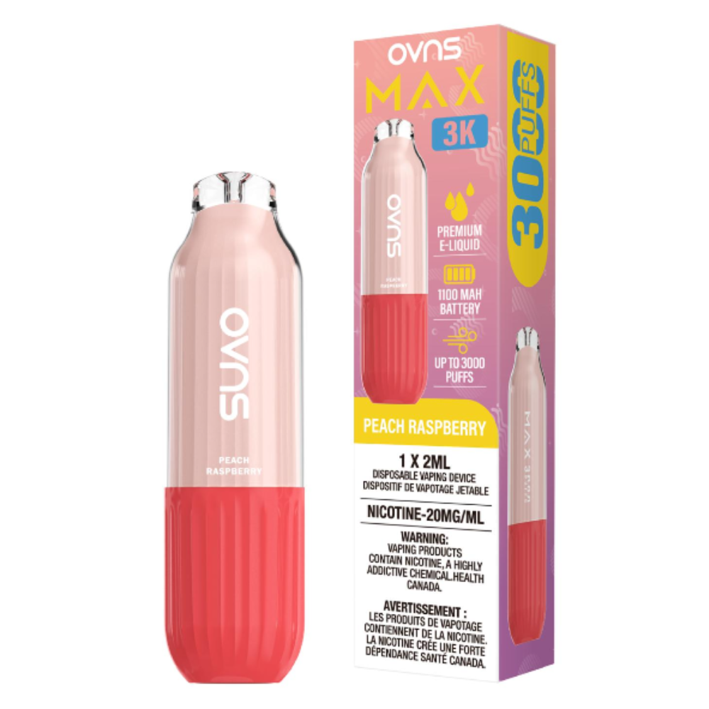 OVNS Max - Peach Raspberry