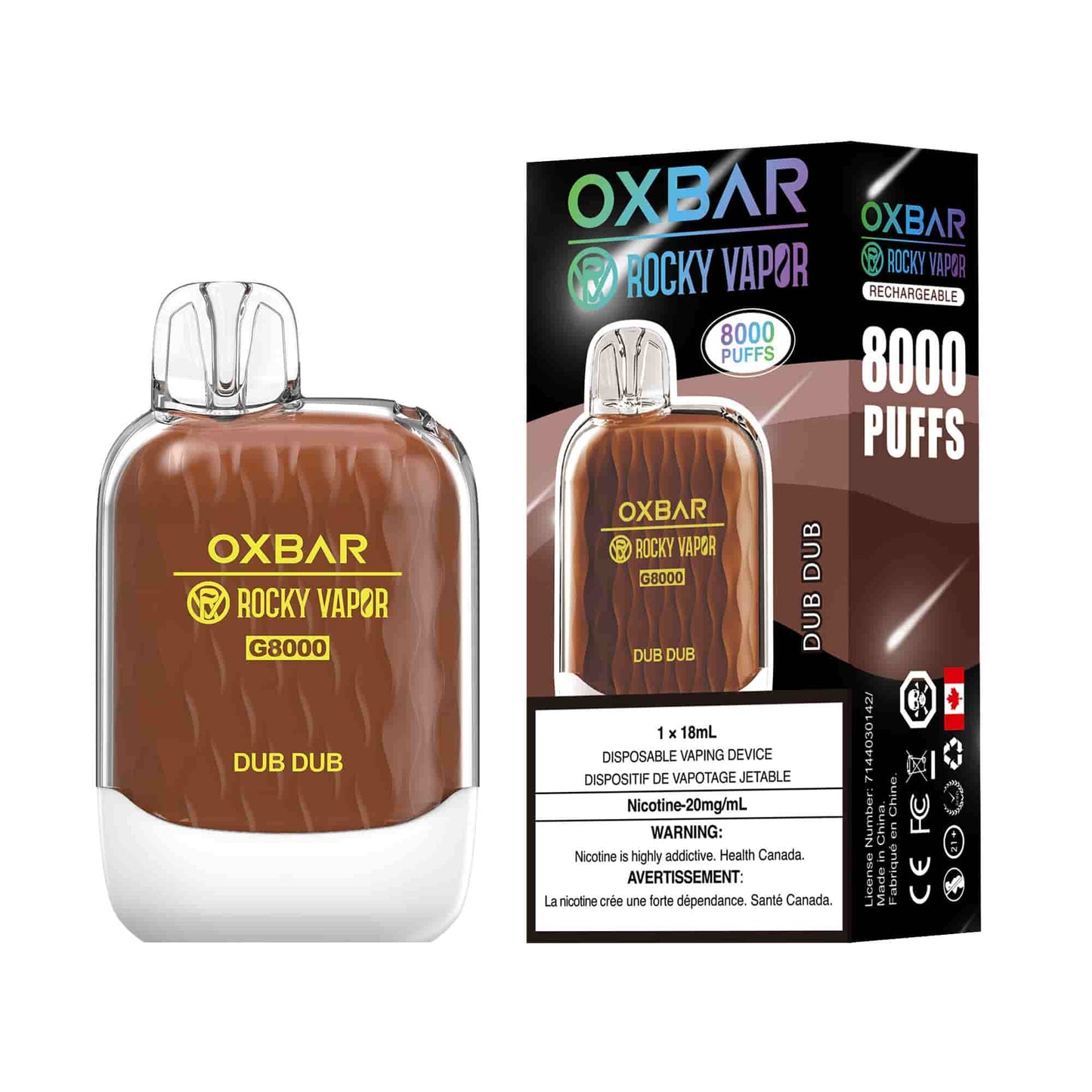Rocky Vapor Oxbar - Dub Dub
