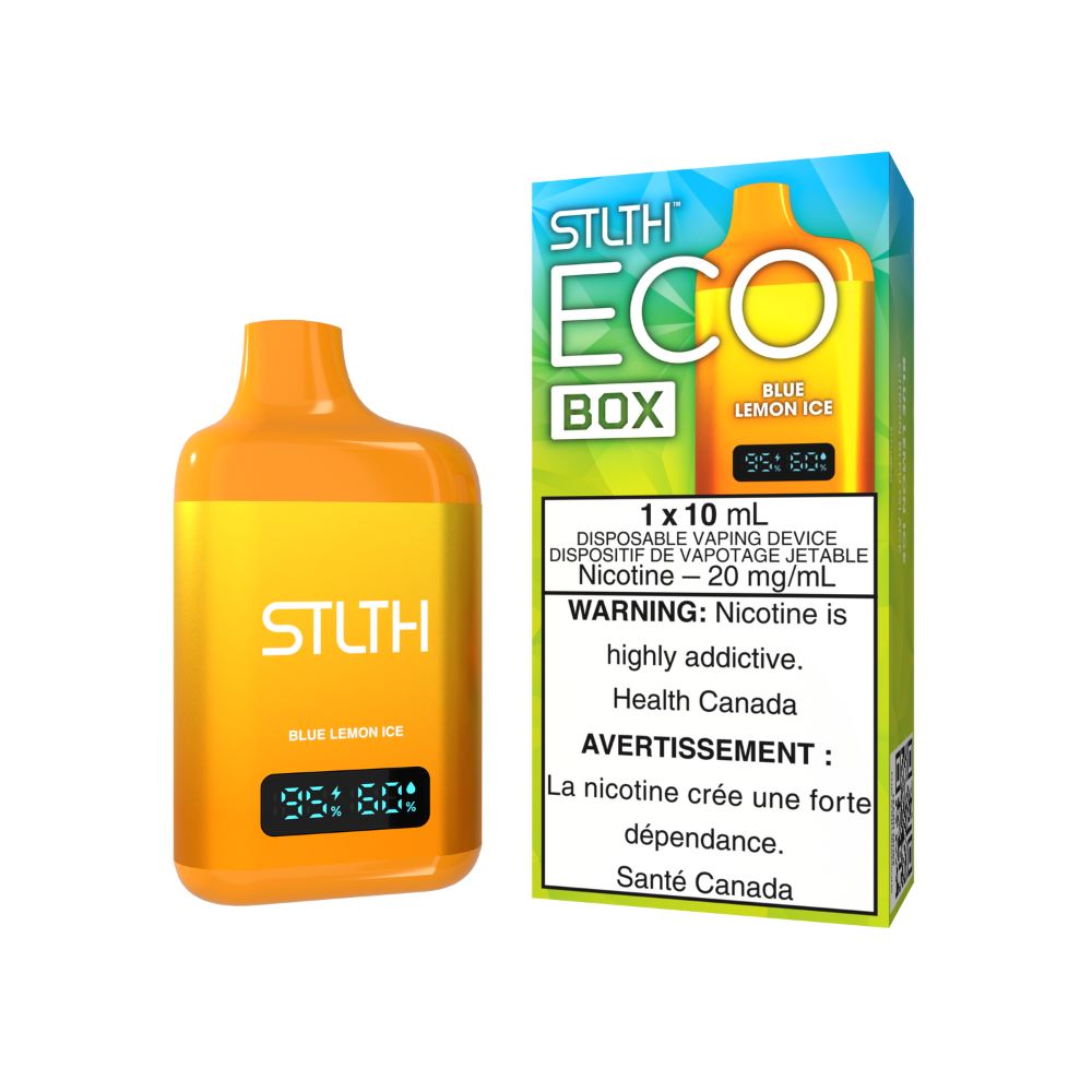 STLTH ECO Box Disposable Vape - Blue Lemon Ice Puff Vapes Online STLTH ECO Box Disposable Vape - Blue Lemon Ice Puff Vapes Online