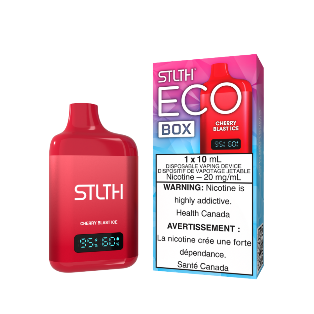 STLTH ECO Box Disposable Vape - Cherry Blast Ice