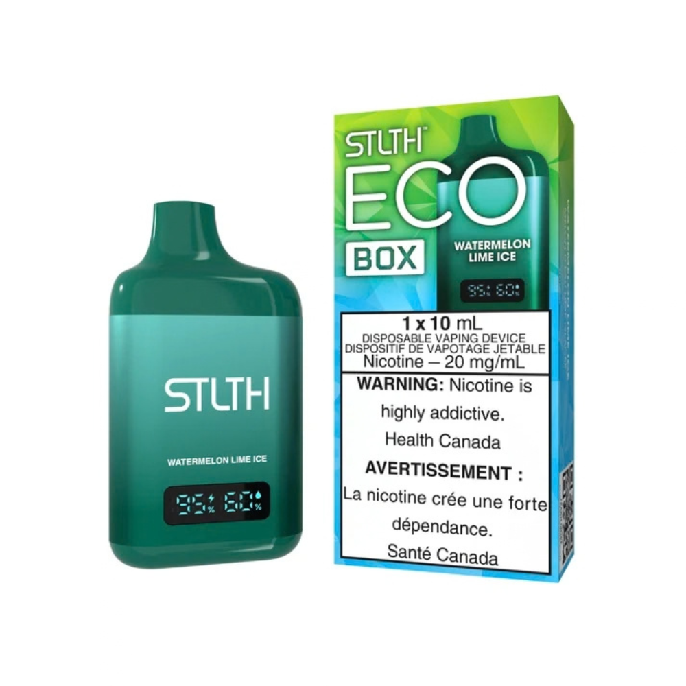 STLTH ECO Box Disposable Vape - Watermelon Lime Ice (10mL)
