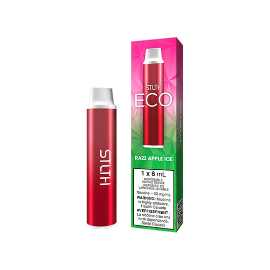 STLTH ECO Disposable Vape - Green Apple