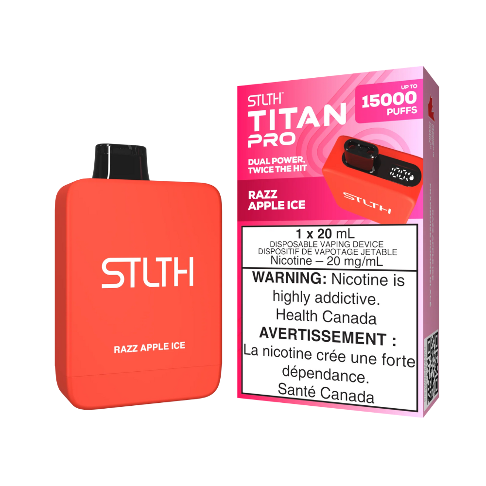 STLTH Titan Pro - Razz Apple Ice