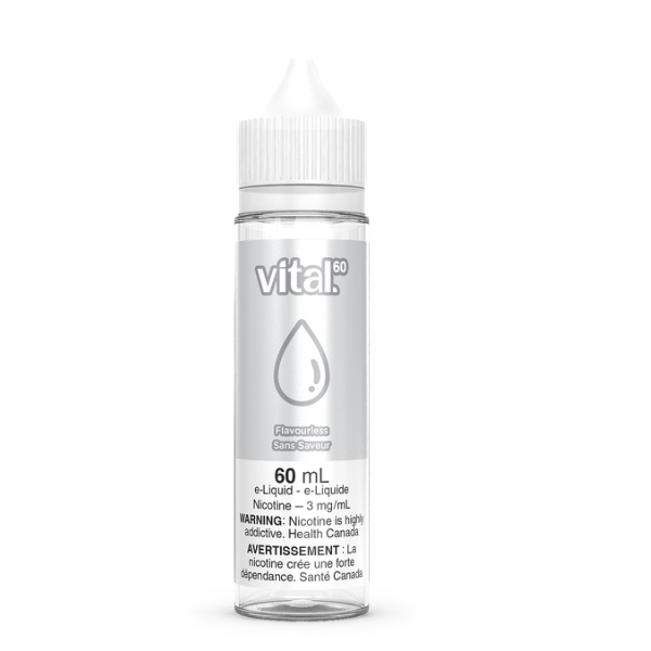 Vital 60 Freebase Vape Juice - Flavourless (60ml)