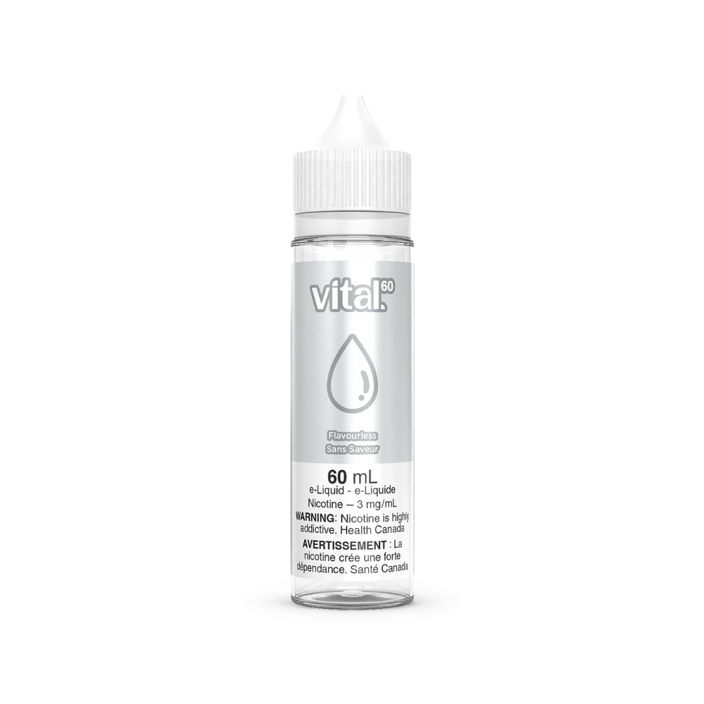 Vital 60 Salt Nic Vape Juice - Flavourless (60ml)