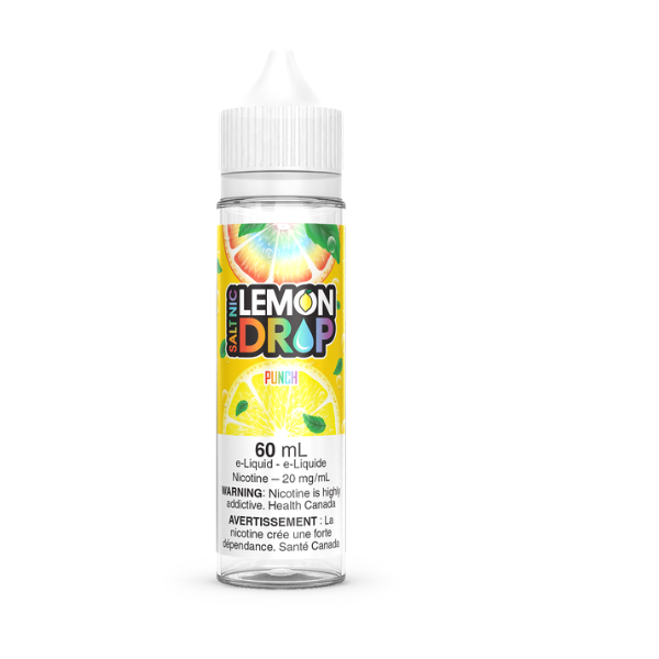 Lemon Drop Salt Nic Vape Juice– Punch (60mL)