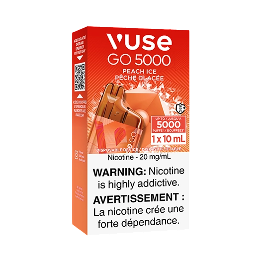 Vuse GO 5000 Peach Ice 20 mg/mL