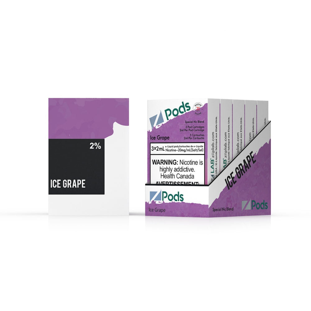 Ice Grape 3 x 2mL Pods 400 Puffs