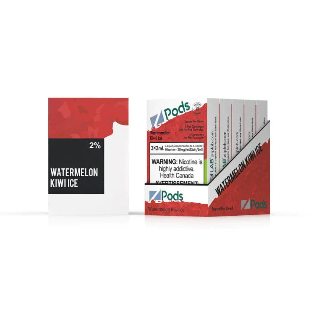 Watermelon Kiwi Ice 3 x 2mL Pods 400 Puffs