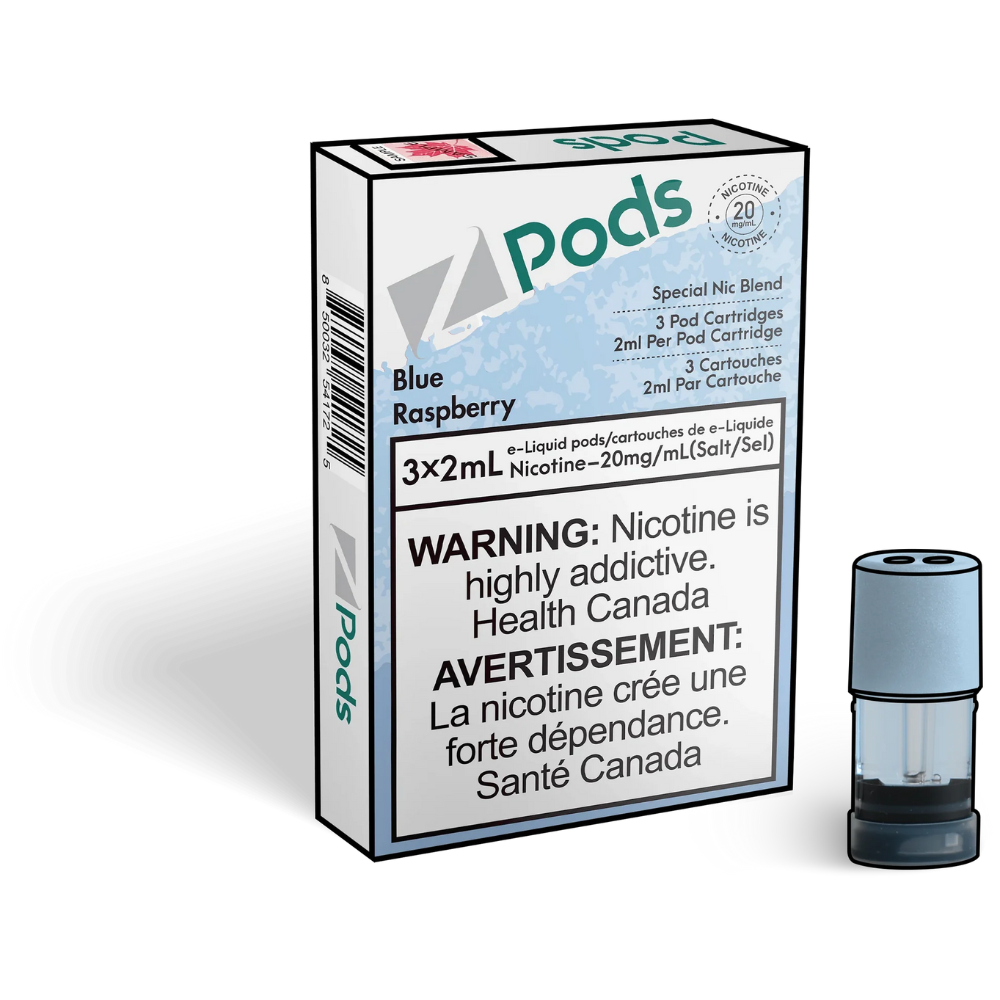 Zpods - Blue Raspberry