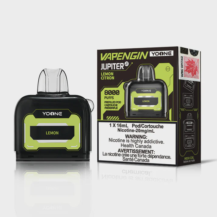 Yoone Vapengin Refill Pods Strawberry Banana 16mL 20mg 8000 Puffs