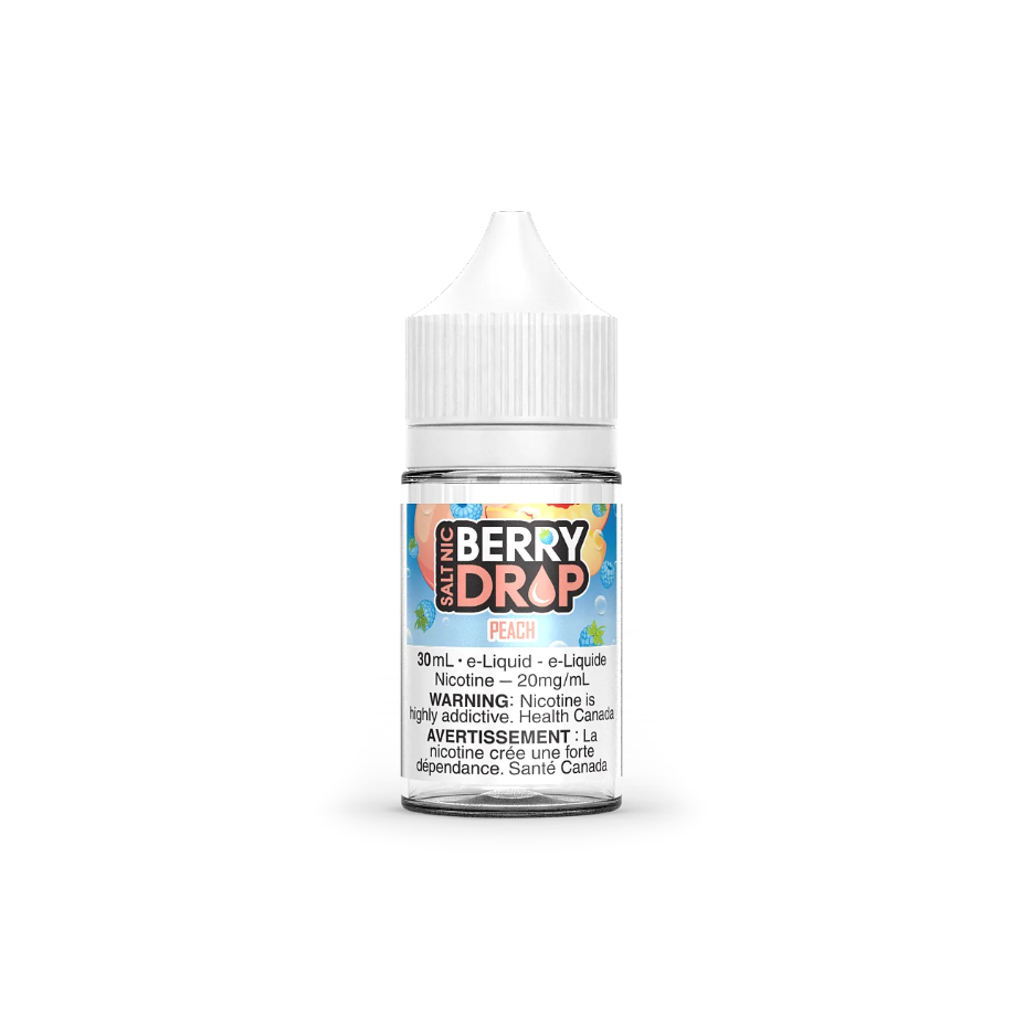 Berry Drop Peach Salt Nic E-Liquid 30mL 12mg