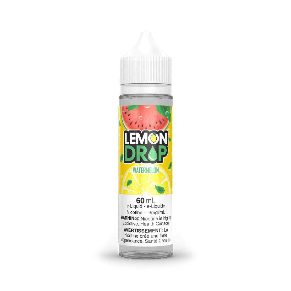 Lemon Drop Watermelon E-Liquid 60mL Nic FreeLemon Drop Watermelon E-Liquid 60mL Nic Free