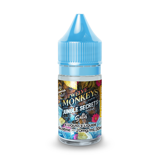 Twelve Monkeys Jungle Secrets Ice Age E-Liquid 30mL 20 mg