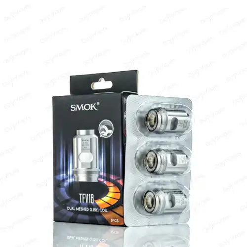 Smok TFV18 Dual Meshed Replacement Coils 0.15Ω (3 Pack)