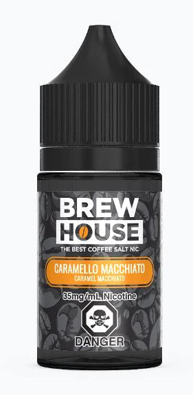 Brew House Coffee Salt Nic Caramello Macchiato 30 mL 20 mg