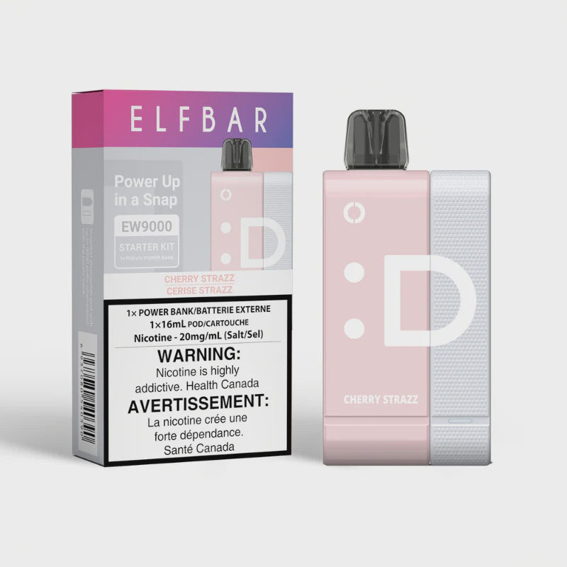 ElfBar EW9000 Disposable Starter Kit Cherry Strazz 16mL 20mg