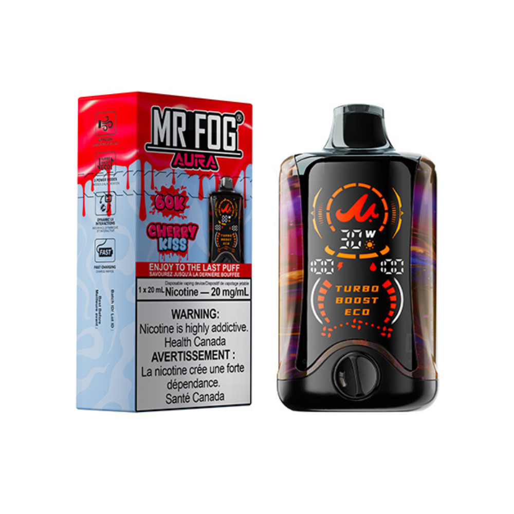 Mr Fog Aura 60K Disposable Vape - Cherry Kiss