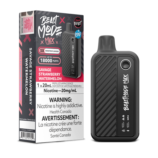 Flavour Beast Beast Mode Max -  Savage Strawberry Watermelon