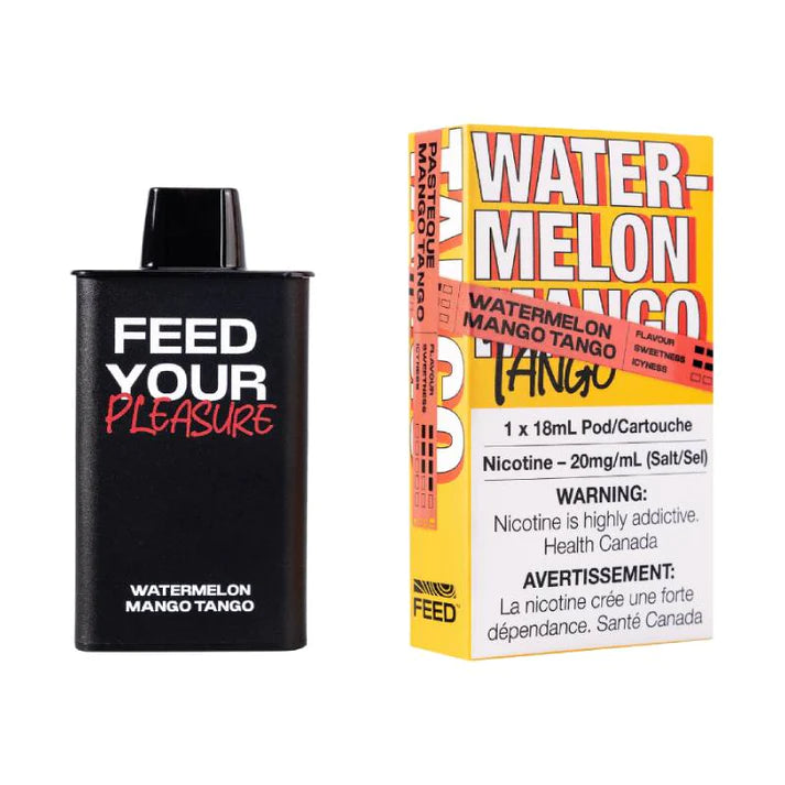 Feed Pod System  Watermelon Mango Tango  9000 Puffs - 20mg