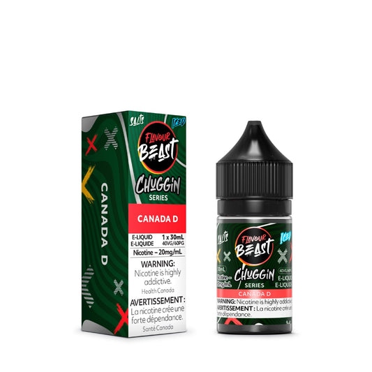 Flavour Beast Salts Iced Chuggin Canada D  30mL 20 mg