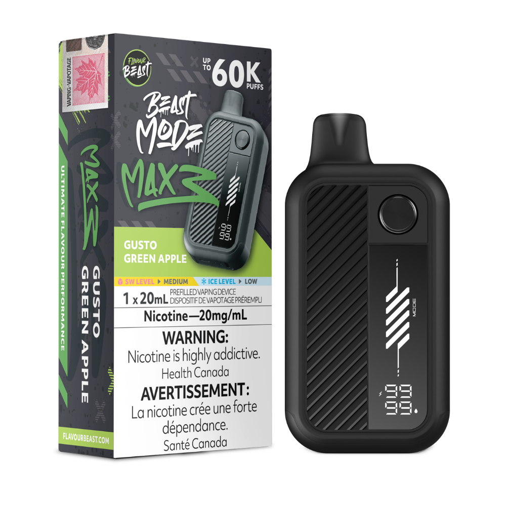 Flavour Beast Mode Max 3 Disposable Vape - 60k Puffs - 20mg - 20ml