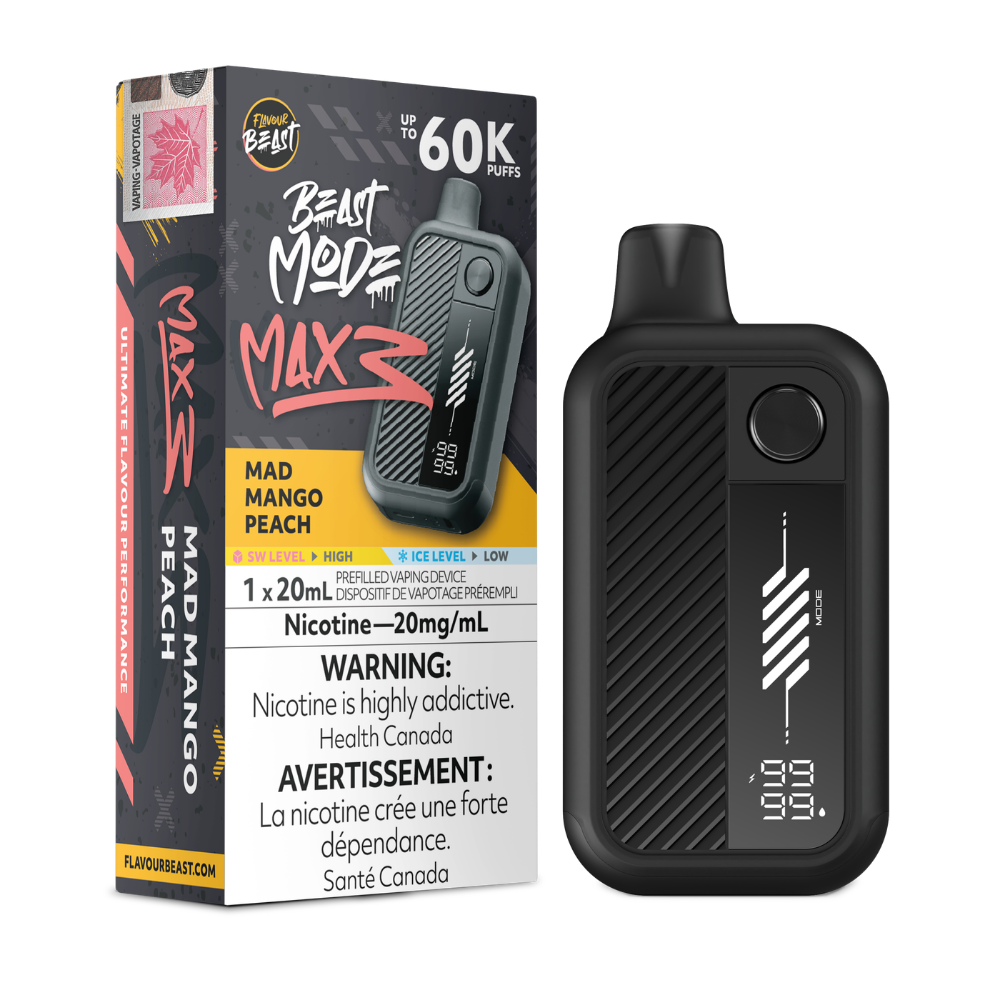 Flavour Beast Mode Max 3 Disposable Vape - 60k Puffs - 20mg - 20ml
